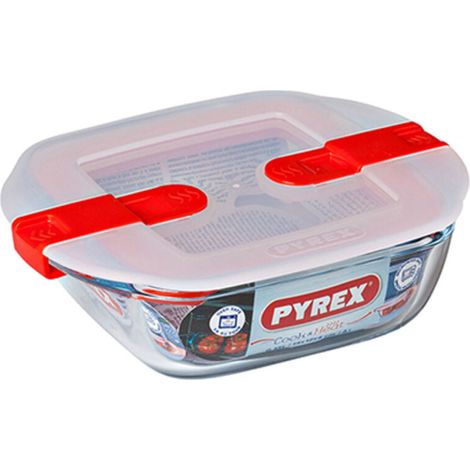 Fiambrera Pyrex COOK&HEAT Transparente Vidrio 2,2 L 3426470279635 S2700434 Pyrex (1/5)