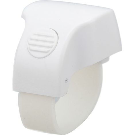 Télécommande Bluetooth rechargeable pour tourner les pages, avec anneau de défilement, compatible Android, iPhone et tablettes (blanche). (1/5)
