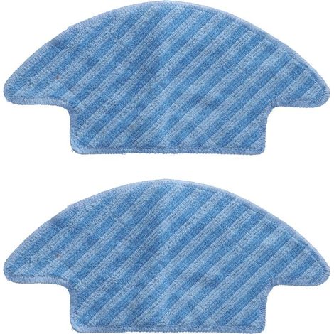 Lot 2 chiffons rechange balai à franges – robot aspirateur – forte absorption – compatible Lefant M210 / M210s / M210b / M213 (1/5)