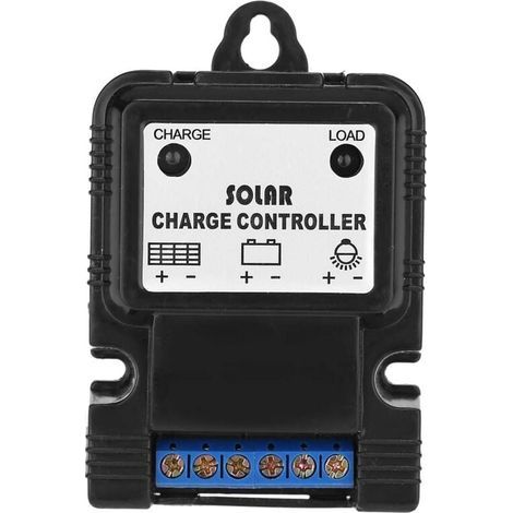 PWM 6V/12V 3A Solarladeregler, Solarladeregler aus Kunststoff, tragbarer Solarmodul-Laderegler, Energieregler mit LED-Anzeige, neues Schutzwerkzeug (1/4)