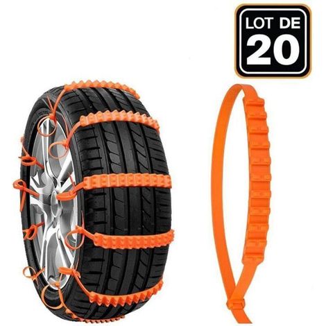 20 catene da neve antiscivolo facili da installare per auto, SUV e camion (1/5)