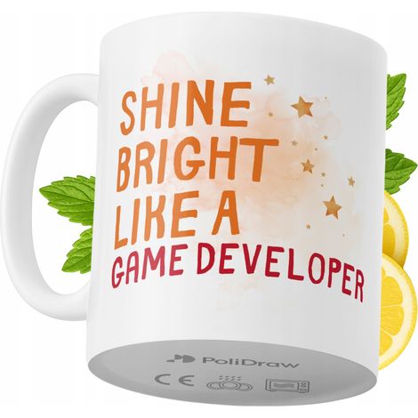 Lustige Kaffeetasse mit witzigem Textdesign für Spieleentwickler – ideal für Geburtstage, Namenstage und Feiertage. Hochwertige Tasse für besondere Anlässe im Homeoffice oder Büro. Farbe: Weiß, 330 ml