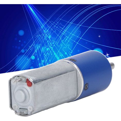 12-V-Miniatur-Gleichstrommotor, Ganzmetall-Planetengetriebe, 46 U/min (1/5)