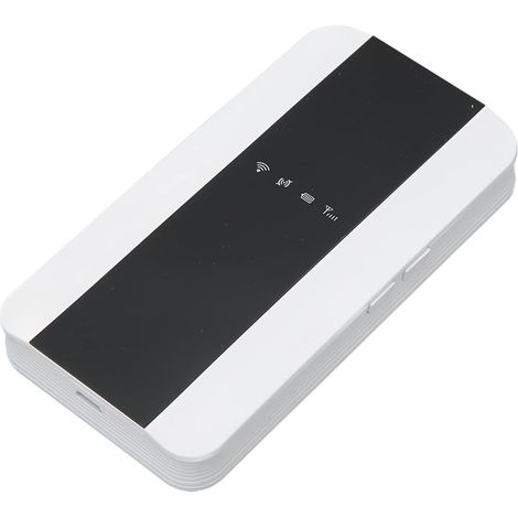 Point D'accès WiFi Mobile, Routeur WiFi débloqué 4G LTE Appareil de Point D'accès WiFi Portable avec Emplacement pour Carte SIM, Vitesse de Téléchargement de 150 Mbps, pour (1/5)