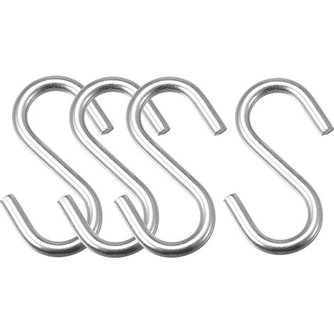 pièces. S Haken 2,28" long Edelstahl Aufhänger für hangende Objets in Küche (1/5)