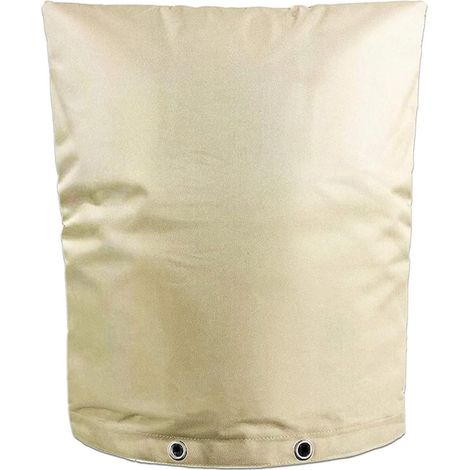 Housse de protection anti-gel pour robinet d'hiver, valve de refoulement extérieur, housse de robinet d'extérieur isolée réutilisable pour l'hiver (43 x 52 cm) (1/5)