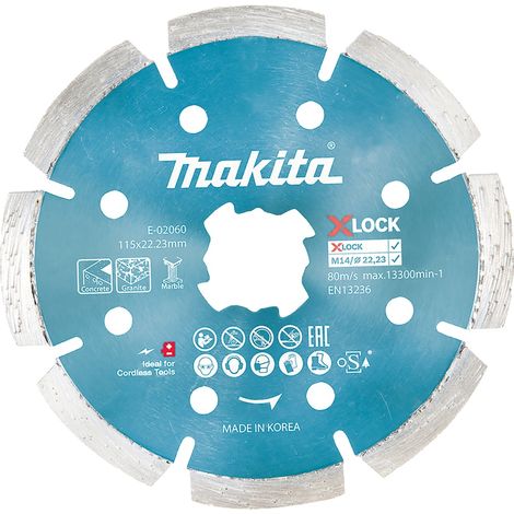 Makita - Diamanttrennscheibe 115x22,23 mm E-02060 (1/4)