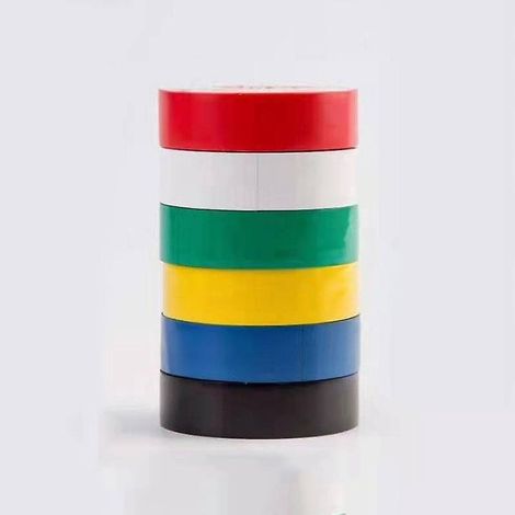 Isolierband, 10 Rollen, 3 mm x 66 m, Schwarz (1/3)