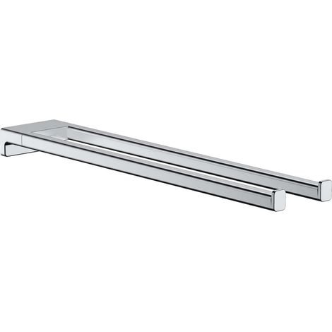 hansgrohe AddStoris Porta asciugamano doppio, cromo, 41770000 (1/5)