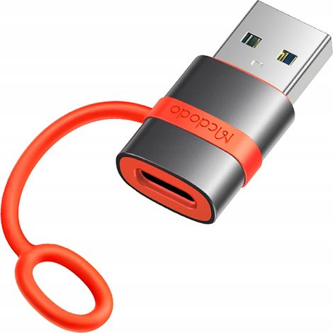 Adaptador MCDODO USB-A 3.0 a USB-C a USB tipo C 3A 5GBPS OTG