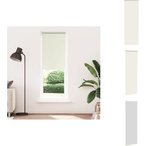 Store enrouleur occultant blanc cassé 80x230cm largeur du tissu - Store Enrouleur - Stores Enrouleurs - Store De Jour Et De Nuit - Store Occultant (1/5)
