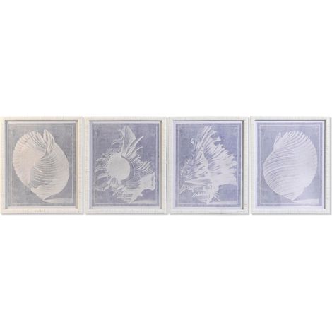 Bild dkd home decor Glasschale 50 x 2 x 60 cm 50 x 60 x 2,5 cm (4 Stück) (1/3)