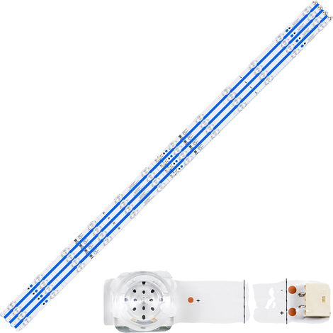 LED-Hintergrundbeleuchtungsstreifen, Länge 1057 mm, 12 LED-Perlen pro Streifen, Spannung 3V, kompatibel mit mehreren Modellen, hochwertiges PVC (1/5)