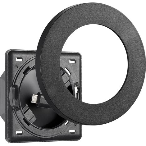 Adaptateur Batibox Caméra Intérieure Advance Pro Noir fix. encastrée 230V BTICINO BT391957