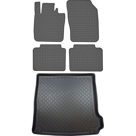 Volvo V90 Kombi ab 09.2016 Set - Gummifußmatten + Kofferraummatte (1/5)
