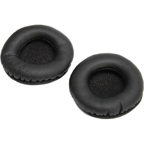 Coussinets d'oreille universels ronds de rechange, doux et à réduction de bruit, compatibles avec les casques de 65 mm, noirs, SDWHBYV (1/4)