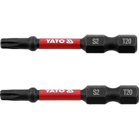 Schlagbits 1/4" TORX T20 50 mm, 2 Stück