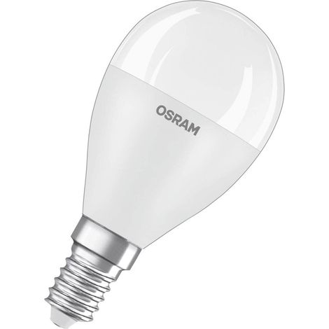 Lampada Osram teardrop shape 7.5W E14 LED bianco neutro