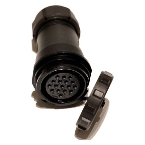 Connecteur circulaire RS PRO, Standard 24 contacts, Montage sur câble, raccordement A souder ( Prix pour 1 )