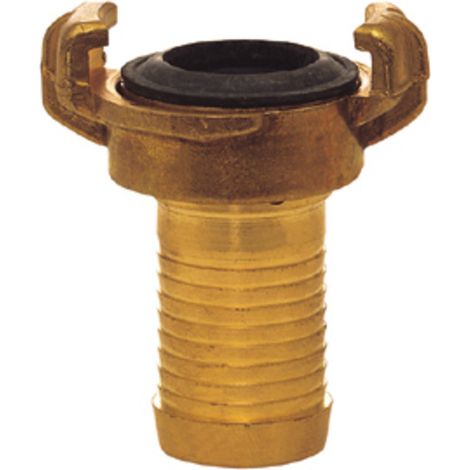 raccordo portagomma in ottone con attacco veloce gr 1".1/4 per irrigazione