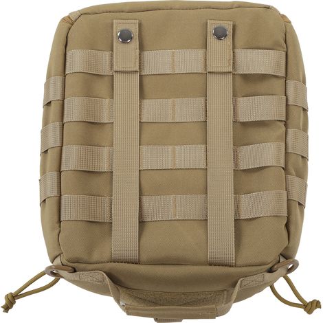 Sac de rangement pour casque de camping en toile kaki, anti-rayures et réglable, idéal pour les casques de chantier.