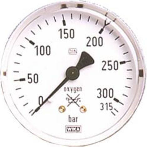 Flaschendruckmanometer (Sauerstoff) (1/2)