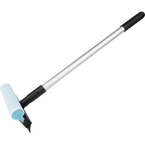 Lave-vitres - Raclette télescopique - Aluminium - 59 à 100 cm - Pour vitres et miroirs - 1 pièce (1/5)