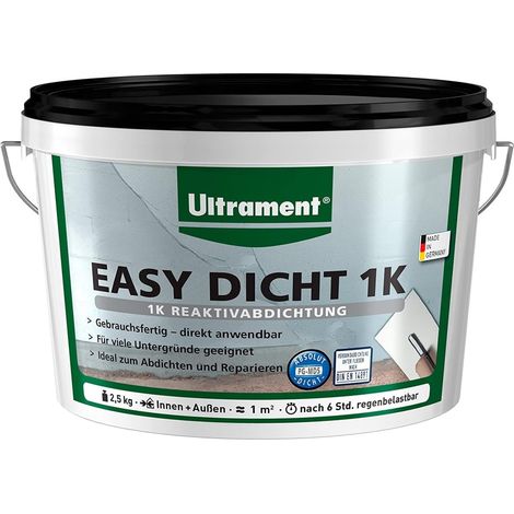 Ultrament Easy Dicht 1K 2,5 kg Grundierung & Imprägnierung (1/5)
