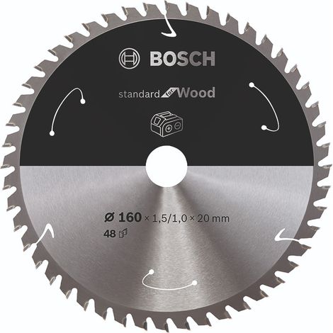 Bosch PRO Wood cordless Blatt für Kreissägen 160 x 1,5 x 20 mm - 2608837678