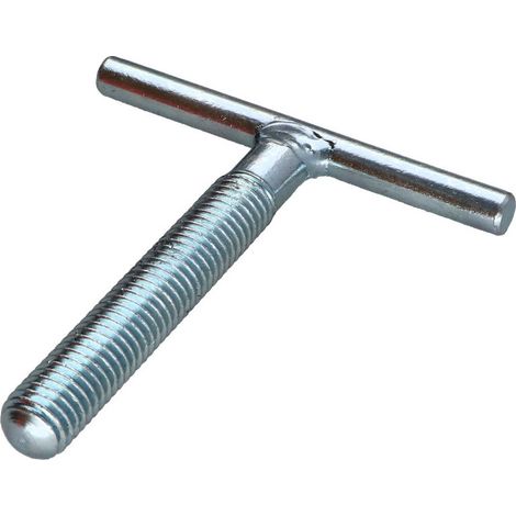 Clé en T 8X80 M12X80 Acier zingué-1 pièce