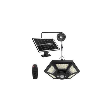 Solar-Hängeleuchte mit 180 LEDs, 1000 lm – 5 Beleuchtungsmodi – IP65 wasserdicht – Fernbedienung – Für Garage, Garten, Schuppen (1/5)