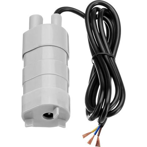 AIDUCHO Pompe Submersible 12 V Mini Pompe À Eau 600 L/H 5 M De Levage 12 V Micro Moteur Pompe De Bassin Ultra Silencieuse Pour Camping-Car Bassin Fontaine D'aquarium (1/5)