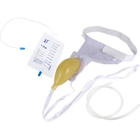 Sac urinoir réutilisable étanche pour incontinence urinaire masculine - Récupérateur d'urine anti-fuites