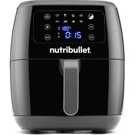 Friggitrice senza olio Nutribullet XXL Digitale nera e grigia 7 L (1/2)