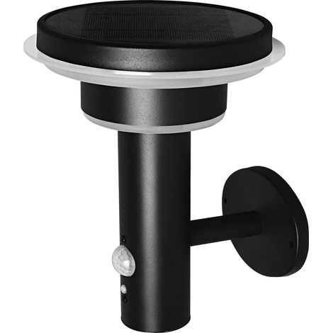 Faretto Style Solar Double Circle Nero
