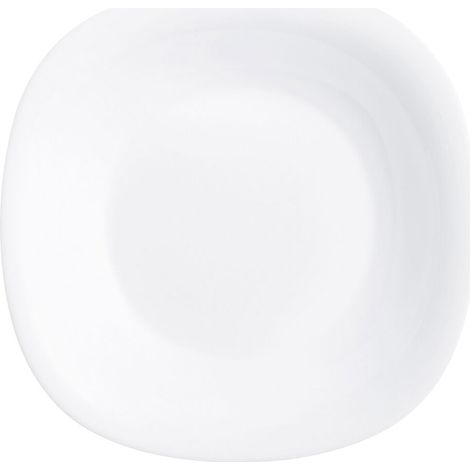 PLATO HONDO CARINE BLANCO 23CM. (1/2)