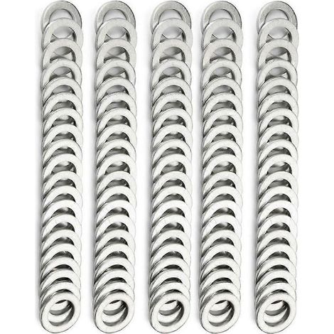 100 Stück 90471-PX4-000 mission Ölablassschrauben-Dichtringe für Honda und Acura (1/4)