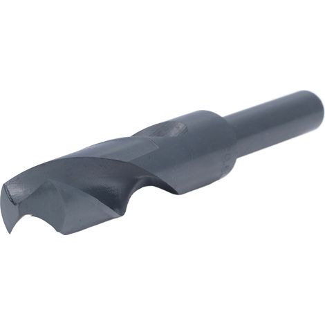 Forets à queue réduite acier rapide noirs pour perçage métaux alu fer acier inox 12.7mm 20.5mm 150mm (1/5)