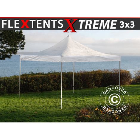 Pop up gazebo FleXtents Xtreme 50 3x3 m Clear (1/2)