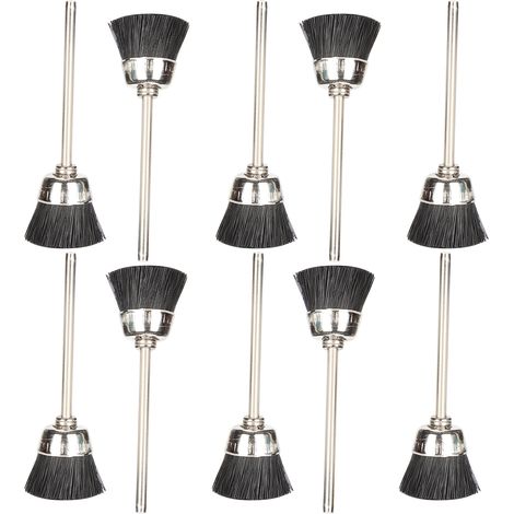 10 pièces Roues de polissage abrasives pour outil rotatif, équipement pour bijoux en or (1/5)