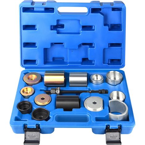 Silent block puller kit, socket puller, roller bearing puller, ball joint, compatible with BMW 1, 3, 5, 6, 7, 8 Series, Z4, differential, axle