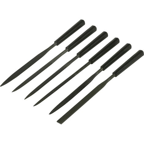 STANLEY 0-22-500 Needle File Set 6 Piece 150mm (6in) STA022500