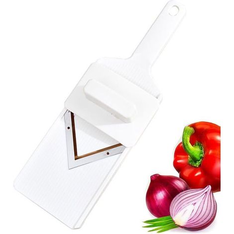 Mandoline de cuisine multifonctionnelle Mandoline professionnelle, réglable en acier inoxydable, pour des tranches parfaites (1/5)