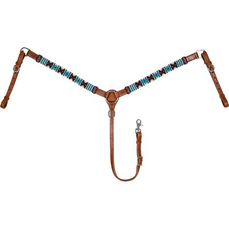 Pettorale western con perle navajo
