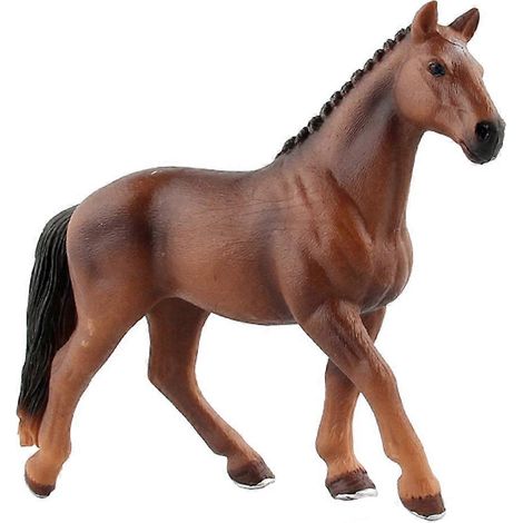 Modèle de cheval pour enfants, décoration de cheval, ornement de cheval, modèle cognitif de cheval pour enfants-3.5X11X15CM (1/3)
