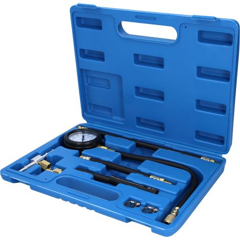 BRILLIANT TOOLS Juego de 9 probadores de presión para bomba de inyección de combustible - BT581250 (1/4)
