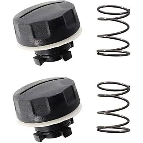 Alovez - Lot de 2 capuchons à tête de fil pour Stihl FS38 FS40 FS45 FS46 FS50 FSE60 FSE71 FSE81 FSA65 FAS85 Tête de coupe AutoCut C4-2 C5-2 Remplace 4006 710 4001 (1/4)