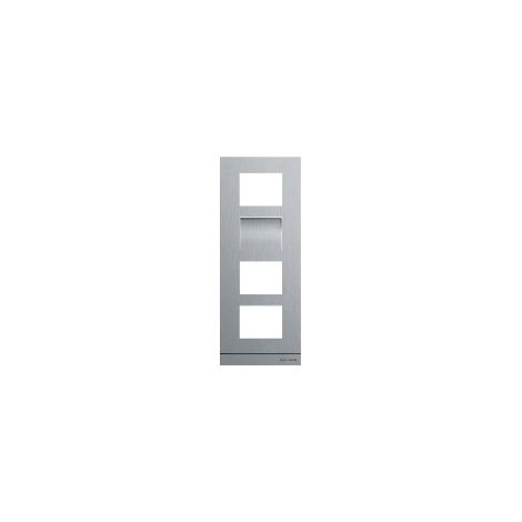 Busch-Jaeger Frontplatte Video, 1/4, aluminium (41384CF-A-03), 2TMA200160A0029 (1/2)