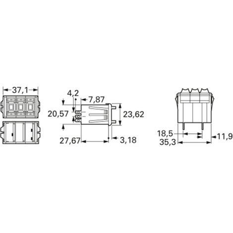 Bourns 3683S-1-103L Potentiomètre Cermet 2 W 10 kΩ 1 pc(s)