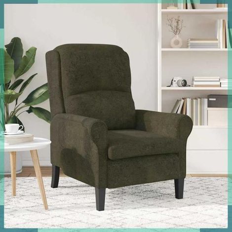 42009869 fauteuil Vert armée 76 x 94 x 102 cm Simili cuir (1/5)